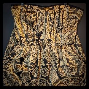 Strapless Cocktail Dress